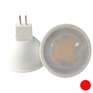 LED GU5.3 Spot 3 Watt - Rood - 10-30 Volt - Dimbaar