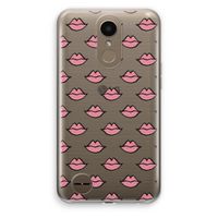 Lipjes: LG K10 (2017) Transparant Hoesje