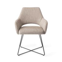 Jesper Home Yanai eetkamerstoel cross black Biscuit Beach