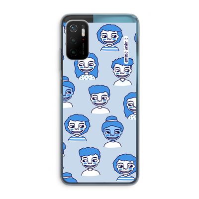 Gezichtjes: Xiaomi Poco M3 Pro 5G Transparant Hoesje