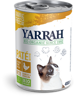 Yarrah natvoer kat blik pate bio kip 400gr - thumbnail