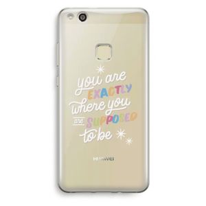 Right Place: Huawei Ascend P10 Lite Transparant Hoesje