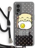 Sleep All Day: OnePlus Nord 2 5G Transparant Hoesje met koord