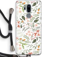 Sweet little flowers: LG G7 Thinq Transparant Hoesje met koord