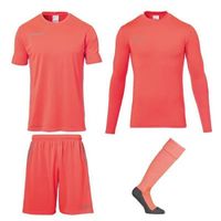 Uhlsport 4-Delige Score Goalkeeperset - Rood