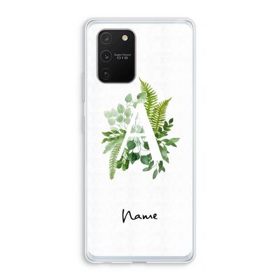 Green Brush: Samsung Galaxy S10 Lite Transparant Hoesje