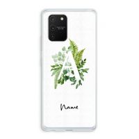 Green Brush: Samsung Galaxy S10 Lite Transparant Hoesje