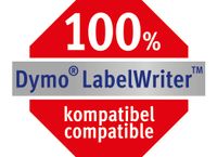 Avery-Zweckform Rol met etiketten Compatibel vervangt DYMO, Seiko 11354, S0722540 57 x 32 mm Papier Wit 500 stuk(s) Weer verwijderbaar Universele etiketten - thumbnail