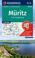 Wandelkaart 855 Müritz | Kompass Wandelkaart 855 Müritz | Kompass