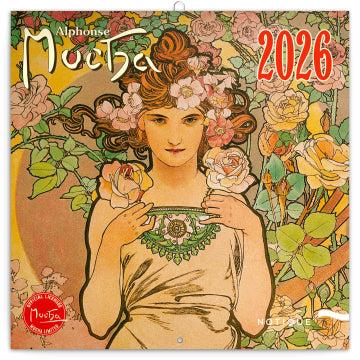 Alphonse Mucha Kalender 2026
