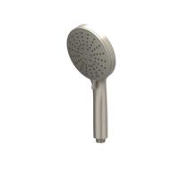 Handdouche IVY Verstelbaar 3-Standen met Antikalk Nozzels van ABS Kunststof Geborsteld Nickel PVD Handdouche IVY Verstelbaar 3-Standen met Antikalk Nozzels van ABS Kunststof Geborsteld Nickel PVD