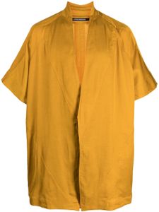 Julius veste oversize à design ouvert - Jaune