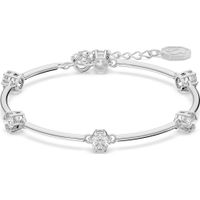 Swarovski 5641680 Armband Constella zilverkleurig-wit 17-20 cm - thumbnail