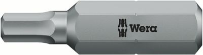 Wera 840/2 Z Zeskant Bits, Hex-Plus, 3.0 mm x 30 mm - 1 stuk(s) - 05057505001