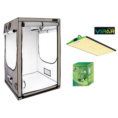 EU EU Home Complete Grow Box - 120x120x200cm + Vipar LED 250W + P2000