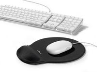 Durable MOUSE PAD ERGOTOP GEL - 5748 Muismat met polssteun Zwart - thumbnail