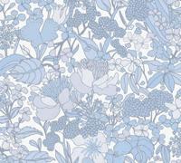 Architects Paper Floral Impression - Grijs - Bloemrijk - 377566