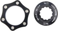 CONTEC remschijf adapter "cda-cl" ct disc brake adapter cda-cl center lock black