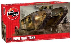 Airfix 1/76 WW1 Male Tank
