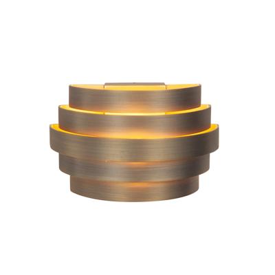Highlight Design wandlampScudo koper brons met goud 20cm - W3640.32