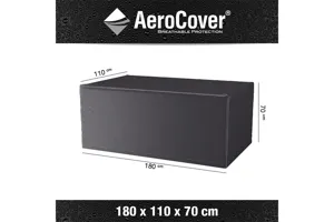 AeroCover 320.7923.00 afdekking terrasmeubels Terras/patio tafelbedekking Grijs
