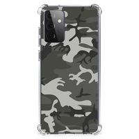 Samsung Galaxy A72 4G/5G Doorzichtige Silicone Hoesje Army Light - thumbnail