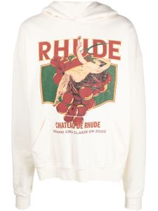 RHUDE hoodie Chateau De Rhude - Tons neutres