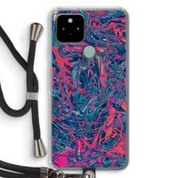 Sleeping Dreams: Pixel 5 Transparant Hoesje met koord