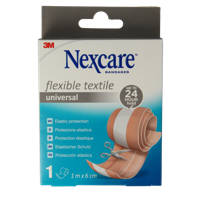 Nexcare Textile flexible 1mx6cm 1 Stuks