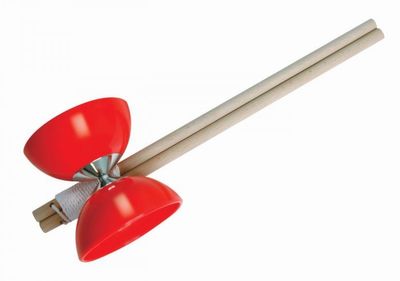 Outdoor actieve diabolo 10 cm 2 assorti kleur