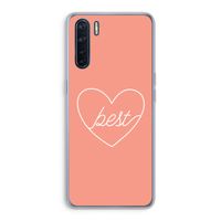 Best heart: Oppo A91 Transparant Hoesje