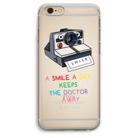 Smile: iPhone 6 Plus / 6S Plus Transparant Hoesje