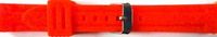 Horlogeband Universeel S253.06 Silicoon Rood 24mm