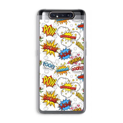 Pow Smack: Samsung Galaxy A80 Transparant Hoesje