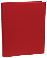 Ringmap, ft A5, 2 ringen van 25 mm, rood