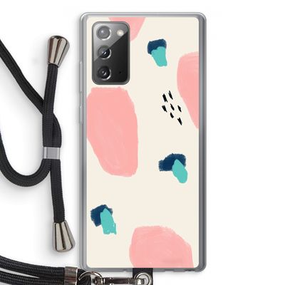 Monday Surprise: Samsung Galaxy Note 20 / Note 20 5G Transparant Hoesje met koord