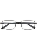 Montblanc lunettes de vue à monture carrée - Noir - thumbnail