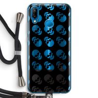 Musketon Skulls: Huawei P20 Lite Transparant Hoesje met koord