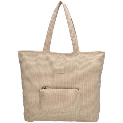 Charm London Corduroy Mom Bag Valley Zand