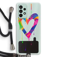 Melts My Heart: Samsung Galaxy A52s 5G Transparant Hoesje met koord