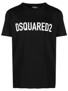 DSQUARED2 t-shirt à logo imprimé - Noir