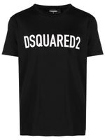 DSQUARED2 t-shirt à logo imprimé - Noir