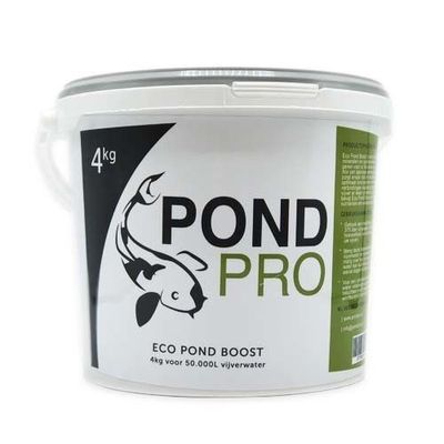 Pond Pro Pond Boost 4 kg - Algenbestrijding & Plantengroei Stimulans voor Heldere Vijvers