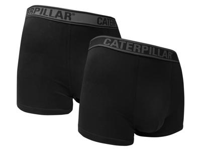 Caterpillar 2 heren boxers (Zwart, M)