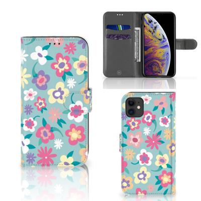 Apple iPhone 11 Hoesje Flower Power Apple iPhone 11 Hoesje Flower Power