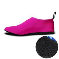 Antislip slijtage-weerstand van dikke rubberen zool duik schoenen en sokken één paar grootte: S (Rose rood)