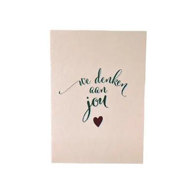 'We denken aan jou' kopen? | FOR YOU GIFTS