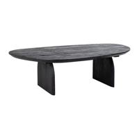 Richmond Organische Salontafel Hudson Mangohout 135 x 76cm - Zwart - thumbnail