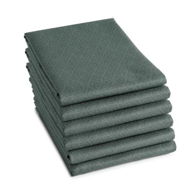 6x DDDDD theedoek akira 60x65 cm groen