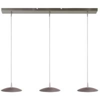 Masterlight 3-lichts hanglampScala 100cm nikkel Ø 20cm - 2191-37-37-100-3-20